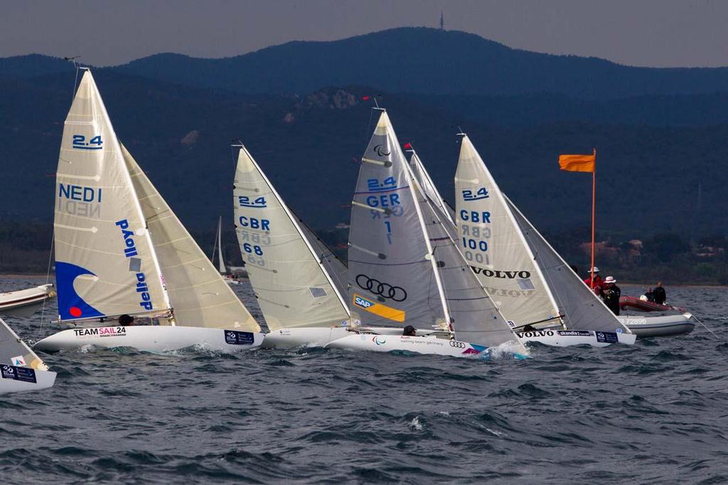 2013 ISAF Sailing World Cup Hyeres - 2.4mR © Thom Touw http://www.thomtouw.com